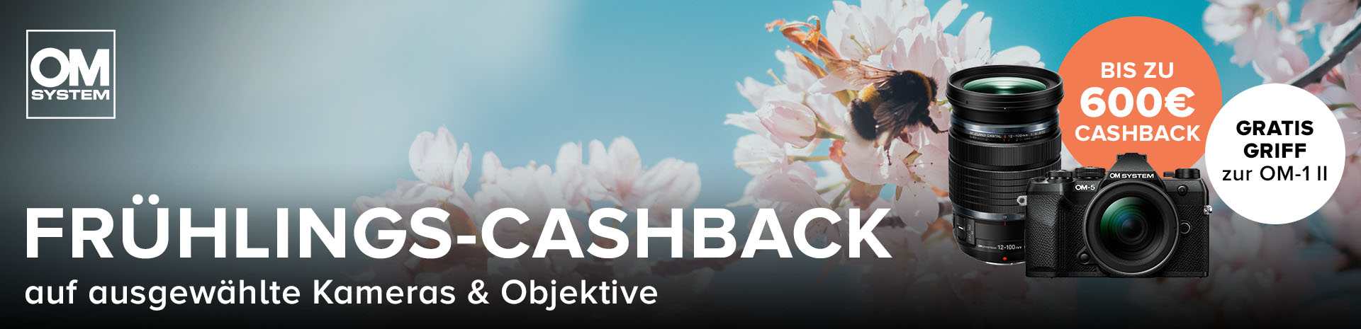 OM System Frühlings-Cashback